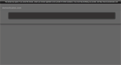 Desktop Screenshot of domesticakes.com
